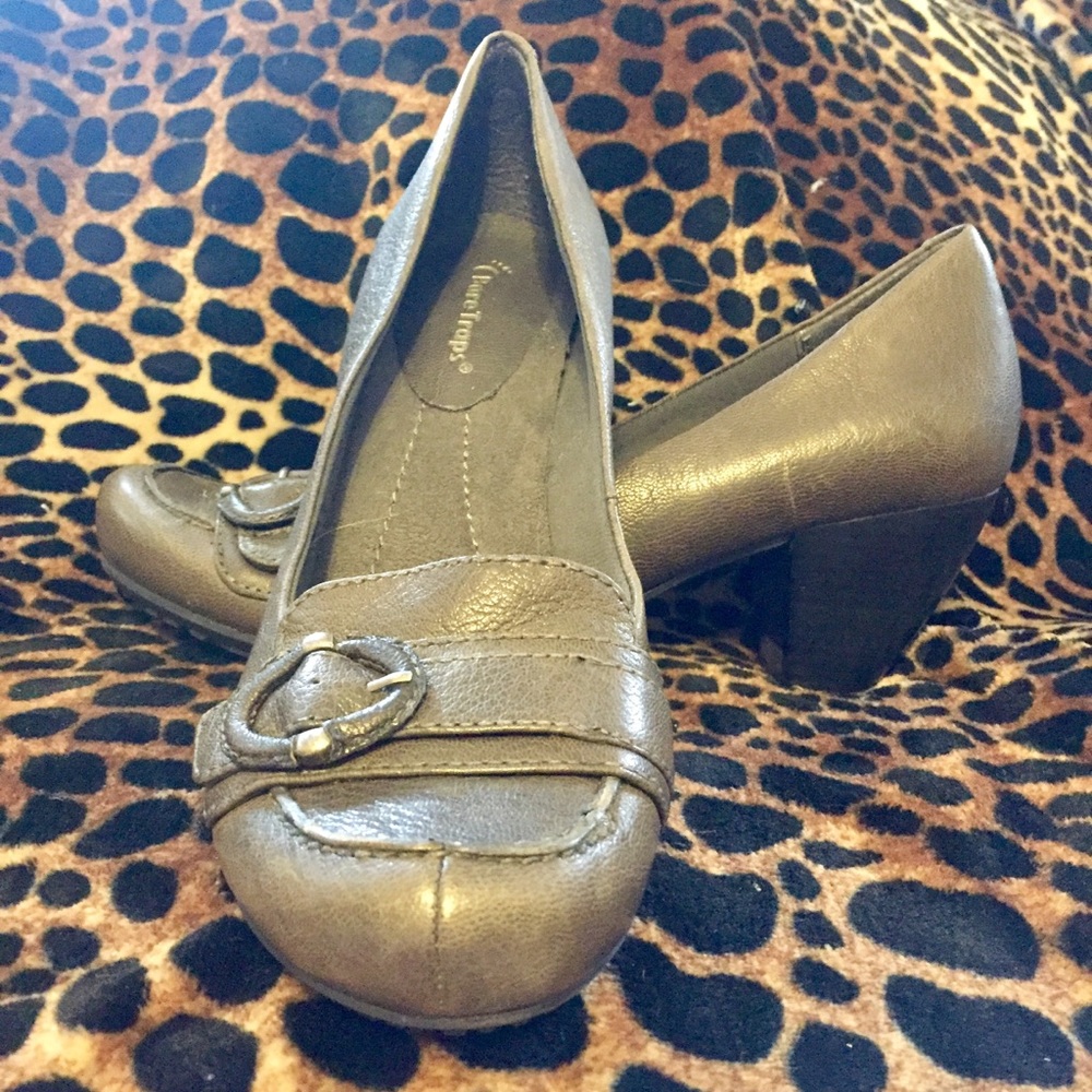 Bare Traps Chunky Comfy Heels